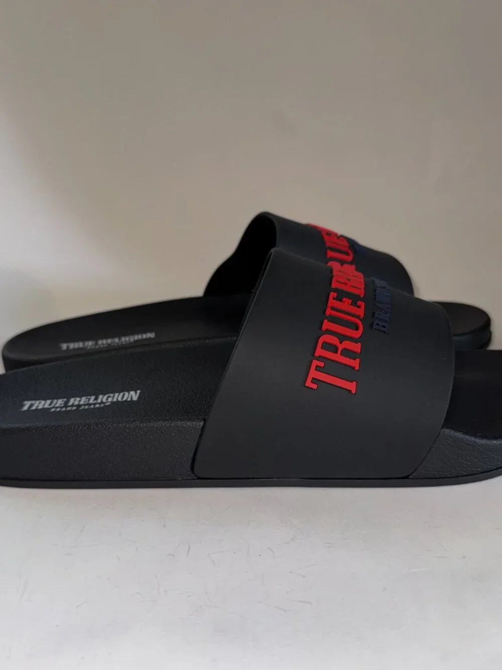 True Religion Men's Slides Sandals
